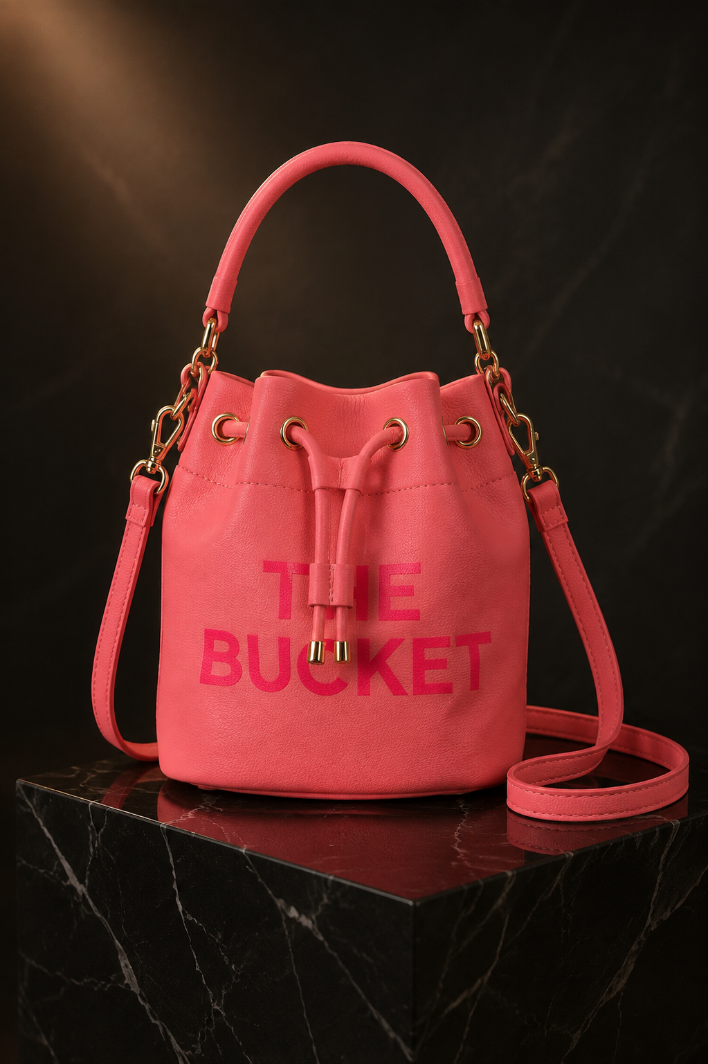CHIC CARRYALL TOTE BUCKET BAG